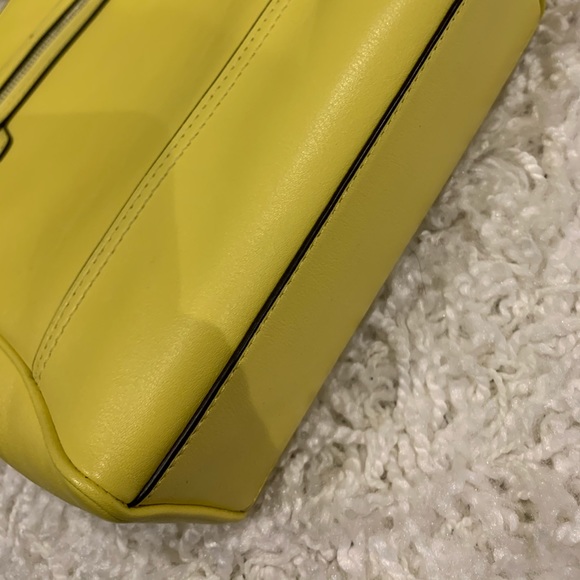Coach Legacy Leather Mini Tanner (Lemon) - Picture 13 of 14